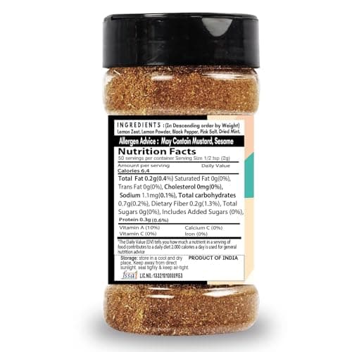 SARANZ Jain Mexican Seasoning | All-Purpose No Onion No Garlic Mexican Spice Mix | For Burritos, Quesadillas, Rice Bowls, Nachos, Fajitas and Pasta | Vegan, Gluten-Free, Dairy-Free | 100g — image 2