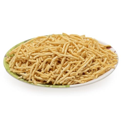 JAIN Bikaneri Bhujia No.3, Soft Barik Bhujia Sev with Spicy Flavor, Size - 500g, Handmade, No Palm Oil — image 4