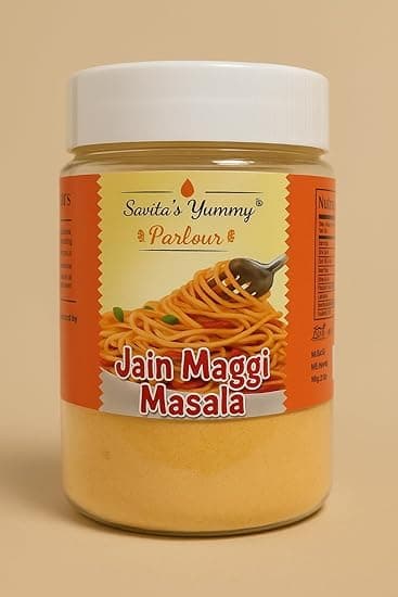 Savita’s Yummy Parlour Jain Maggie Masala – 100g | No Onion No Garlic | Homemade Instant Noodle Seasoning | Authentic Jain Recipe — image 4