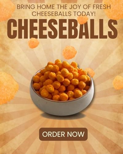 Snack First Cheese Balls, Corn balls, Combo of 2, No Onion No Garlic, Jain, Puffed Snack, Corn Puffs, Healthy Snack, Namkeen, Each 80g — image 5