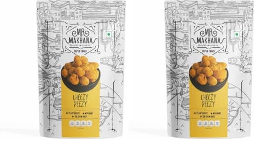 Mr. Makhana Roasted Makhana and Foxnuts | Healthy Snacks | Gluten Free | MSG Free | Antioxidant | Rich Calcium | Zero Trans Fat | Zero cholesterol (Lime & Chilli) — image 8