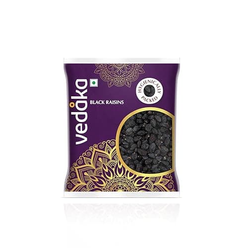 Amazon Brand - Vedaka Premium Afghani Seedless Black Raisins 100g | Kali Kishmish | Delecious & Healthy Snack — image 7