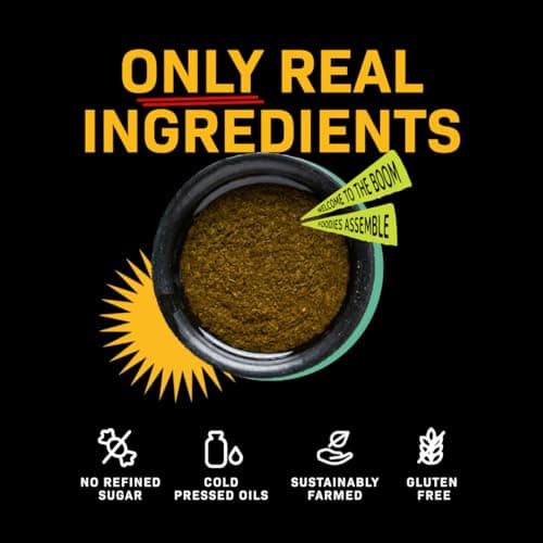BOOMBAY Oregano+Thyme Salad Dressing 220g | Nothing Artificial |No Bad Oils|Zero Sugar |Plant-Based|No Onion or Garlic| Use to top Pasta, Marinade for Roast, Dip with Snacks,Flavour Stew — image 4