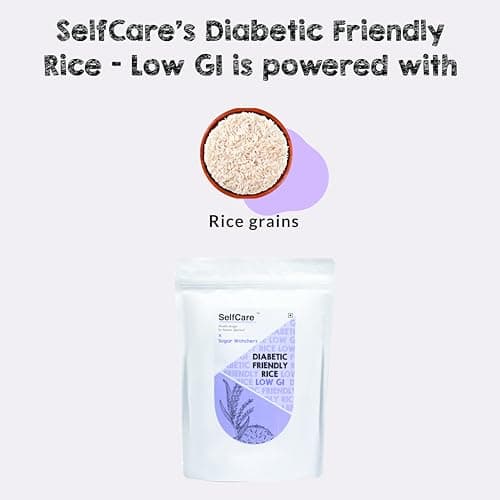 SelfCare By Suman Agarwal Diabetic Friendly Low GI Rice Pack of 1-1kg | Dal - Vegetable - Biryani - Pulao | Low Glycemic Index - Healthy Diet - Regulate Blood Sugar - Weight loss | Vegan - Jain — image 3