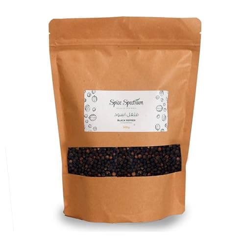 Spice Spectrum EXPORT GRADE MG 1 Whole Black Peppercorns 100 gms ( Malabar Garbled 1) | Kerala idukki Fresh Kali Mirch | Black Pepper | Kurumulaku | Kosher Black Pepper Spice for Seasoning, Bulk Refill, Mix | Bold Flavour for Every Dish — image 6
