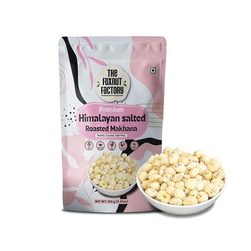 The Foxnut Factory Cheese Roasted Makhana 100g (3.53oz) – Crunchy and Tasty Fox Nuts (Lotus Seeds), Ready-to-Eat, Gluten-Free Vegetarian, Plant Based, Not Fried Healthy travel friendly Snack Brand: The Foxnut Factory — image 7