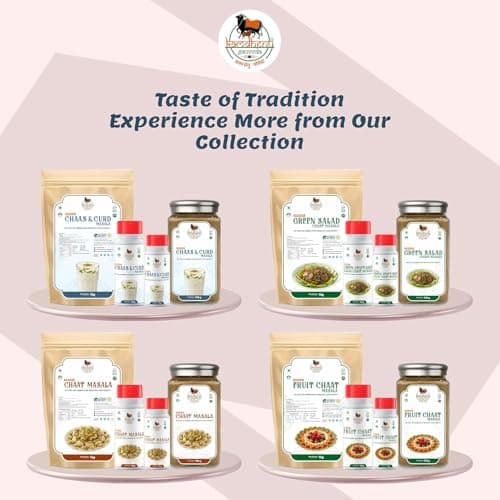 Satvik Sanatani Swaminarayan Jain Vegan Chatpata Fruit Masala 350g | Cumin, Coriander, Pudina, Pink & Black Salt | No Onion No Garlic | No Preservatives | Glass Jar with Steel Cap — image 8