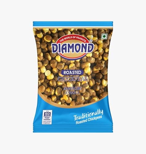 DIAMOND SING Chatpata Masala Chana, Bhuna Chickpeas Snacks & Namkeen, Healthy Snack (150g) — image 4