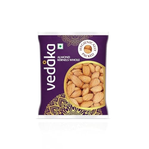 Amazon Brand - Vedaka Almonds | 200 g | California Almonds | 100% Natural Badam Giri | Rich In Protein & Dietary Fiber | Crunchy Texture & Delicious Nutty Flavour | No Added Preservatives — image 7