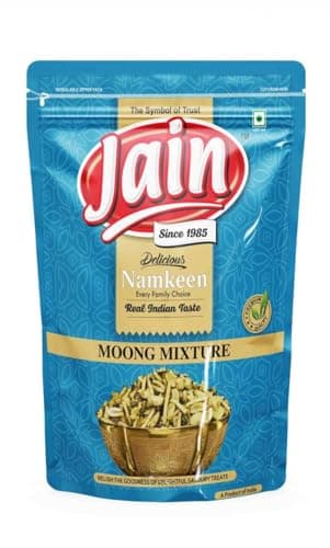 Jain Since 1985 Navratan Mixture Namkeen 700g (350g x 2) | Bombay Mix/Farsan | Crunchy Indian Snack | Sev, Peanuts & Lentils | Tea Time Snack — image 2