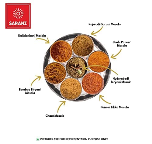 SARANZ Lemon Rice Masala | 100% Natural Indian Spice | Sprinkle on Lemon rice dishes | Flavorful Blend mix | Fresh & Aromatic Spices (100 Grams Sprinkler Bottle) — image 6