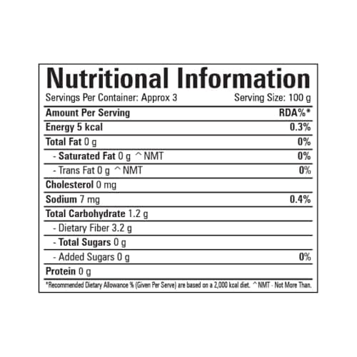 Shinsakura KetoSlim Shirataki Mo Konjac Fettuccine 270 g | Low Calorie | Zero Sugar | Keto Friendly | Good Source of Fibre | Fat Free — image 4