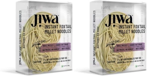Jiwa Instant Foxtail Millet Noodles | Hakka Noodles | Cooks in 7 minutes | Ready to Cook | 100% Millet | No Maida, No Atta | Not Fried | Gluten Free | 200 g — image 7