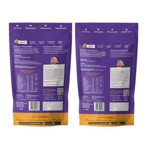 Sweet Karam Coffee’s South Indian Crunchy Combo Pack - Ribbon Pakoda & Special Madras Mixture | No Maida & No Vanaspati, Zero Trans Fat, Heart-healthy Oil | Authentic Taste of Tradition (95g Each) — image 5