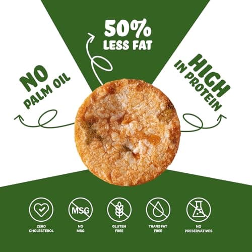 BRB Rice Popped Chips | Jalapeño & Tomato Flavour | Not Fried. Not Baked | High Protein | 50% Less Oil, No Palm Oil, Healthy Snack | 48g/54g Pack (weight may vary) — image 6