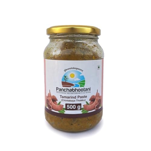 Panchabhootani Tamarind Chutney-200g | Chinathakaya Thokku, Vegan, Gives delicious taste, No Added Preservatives & Colour, Authentic Tangy Flavor, Tamarind Sauce, Instant Imli Chutney, Use As Dip — image 7