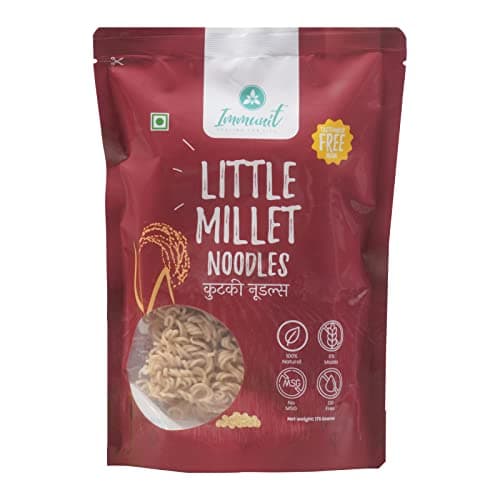 Immunit No Maida Assorted Millet Noodles, Pack of 9 (Ragi, Jowar, Little, Foxtail, Barnyard, Browntop, Kodo, Bajra, Emmer Wheat) | Vegan, Not Fried, No MSG, No Preservatives — image 5