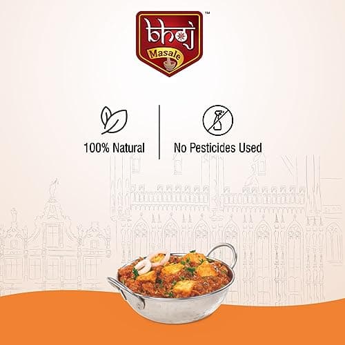 Bhoj Masale Shahi Paneer Masala Powder 100Gm |Authentic Blend Of Spices For Delicious North Indian Curry|Ideal For Home Cooks, No Colour, No Preservatives, No Onion & No Garlic (Jain Masala) — image 8