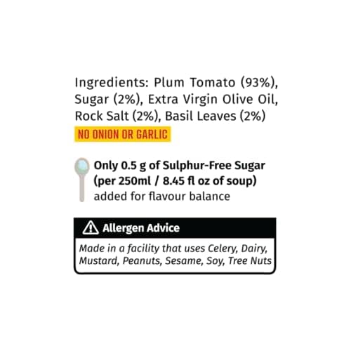 Simplify Foods Italian Basil & Tomato Instant Soup | Pack of 2 Single-Serve Sachets (Each Makes ~125 ml) | Made with 93% Real Tomato & Basil | Just Add Hot Water | Travel-Friendly | Clean Label | 0% Additives or Preservatives — image 7
