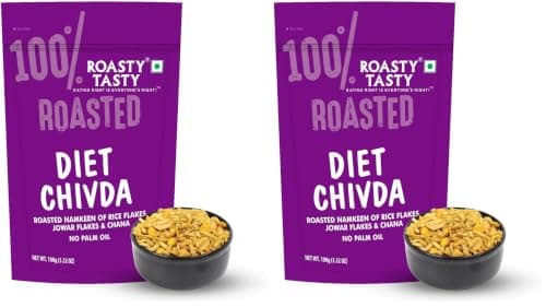 Roasty Tasty All in One | No Onion No Garlic Roasted Namkeen Mix | Healthy Indian Snack with Peanuts, Millets, Dry Fruits 125g x 3 Packs — image 8