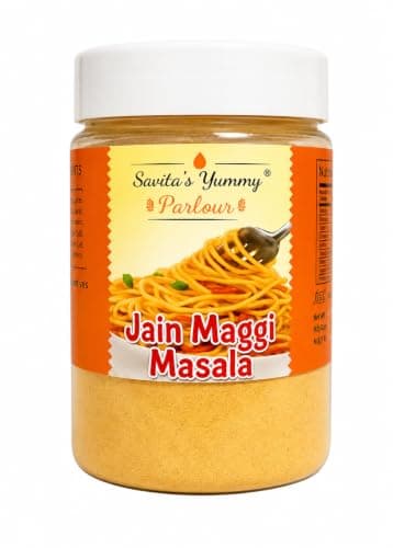Savita’s Yummy Parlour Jain Maggie Masala – 100g | No Onion No Garlic | Homemade Instant Noodle Seasoning | Authentic Jain Recipe