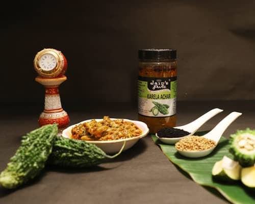 Jain Agro Food KARELA ACHAR 400g. — image 2