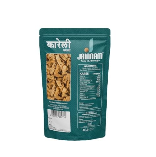 Jainam Food ChatPati Kareli (250g) | Ready to Eat Gujarati Snack | Spicy and Crispy — image 2