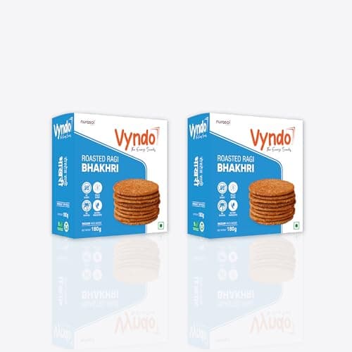 Vyndo Jeera Bhakhri - Pack of 2 (180 gm each), Millet Snacks, Healthy Snacks, Gluten free, No wheat, Best Fasting (Upwas) Snack, Diet friendly — image 8