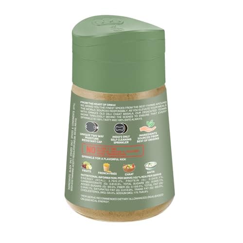 Orika Old Dilli Chat Masala - Premium Spice Blend, 100% Pure and Natural, Perfect for Flavoring Indian Snacks and Dishes, 80g — image 2
