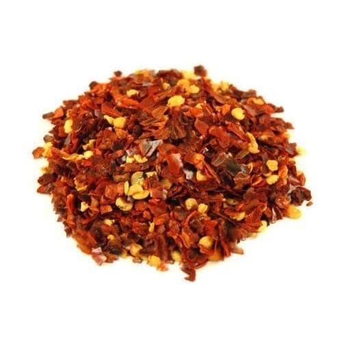 Gunvika Red Chilli Flakes | Ideal Seasoning For Pizza, Pasta and Garlic Bread | Sprinkler Jar | No Artificial Flavours and Colours| Vegan | Aromatic - 50 Gm — image 2