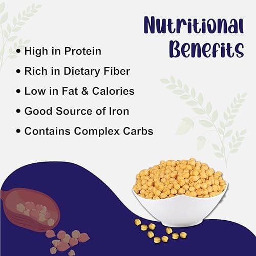 THAKAR Roasted Chana Namkeen | Bhuna Chana Snacks | Crunchy Chana | Ready to Eat Chickpeas | High Protein Roasted Chana | Desi chana | Crunchy & Healthy Snacks. (200g Pack, Mahabaleshwari Chana Without Skin) — image 3