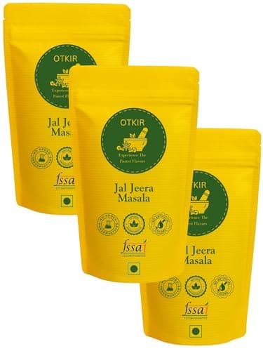 Otkir Jal Jeera Masala (100 Gram Pouch - Pack Of 2) - Homemade Style Taste | No Added Colors & Preservatives | Natural Ingredients — image 7