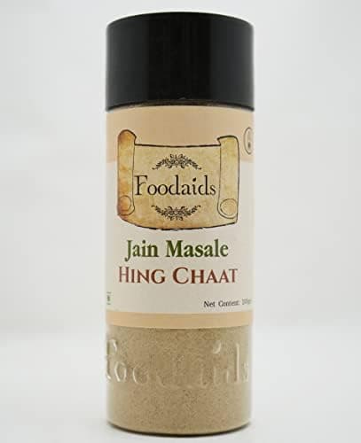 Foodaids Jain chat Masala Combo Pack of 3(300gm) - Pudina Chaat Masala, Hing Chaat, Kala Chaat No onion, No garlic. Navratri Special. — image 4