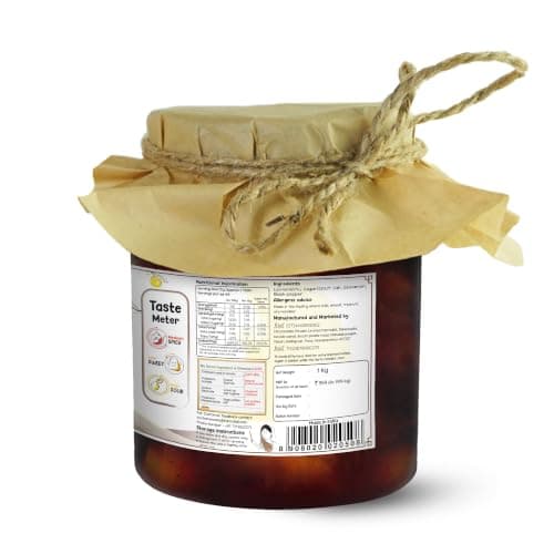 FarmDidi Salty Lemon Pickle 1 kg in Fresh | Homemade Oil-Free Nimbu ka Achar with No Onion or Garlic | Traditional Lemon Sour Pickle | Grandma’s Taste, Indian Homemade Achar — image 2