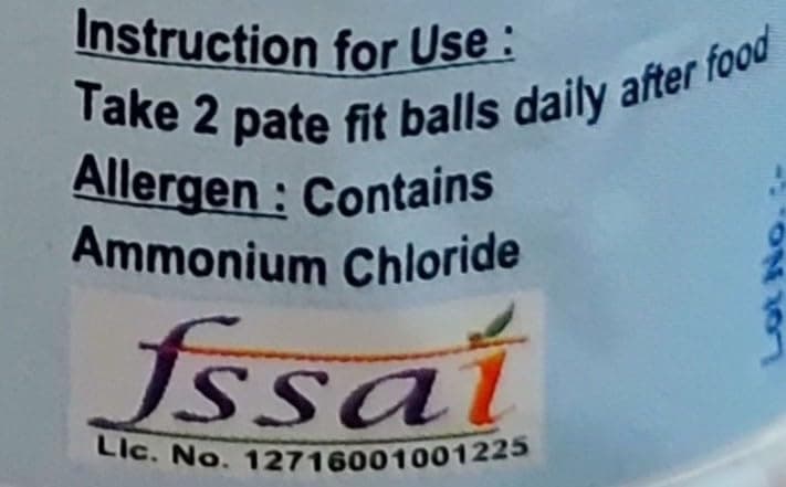 Ka shreen Pate Fit Masala Dough 20g bottle | Keep your stomach healthy and fit | Hing Goli, Balls of Mix Masala powder, Digestion, Gas — image 6