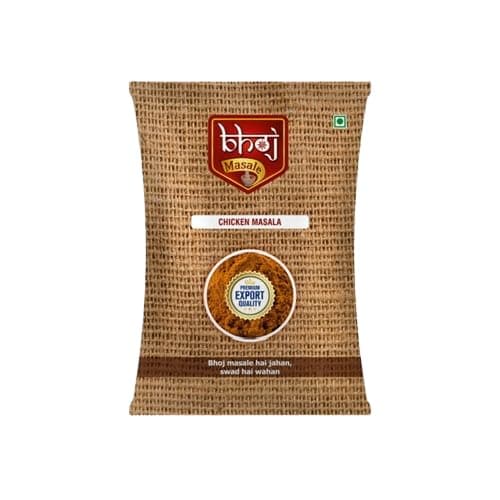 Bhoj Masale Chicken Masala with Natural Oils 100GM | Made with Authentic Spices | No Preservatives, Colours or Artificial Flavours​. No Colour, No Preservatives, No Onion and no garlic added