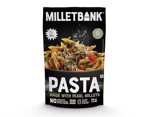 Millet Bank All Pasta Combo | No Preservatives, No Artificial Colors or Flavours | ZERO Maida | 175g | Made with Millets and Whole Wheat | Baby Friendly Pasta Flavor Combo 4 nos — image 4