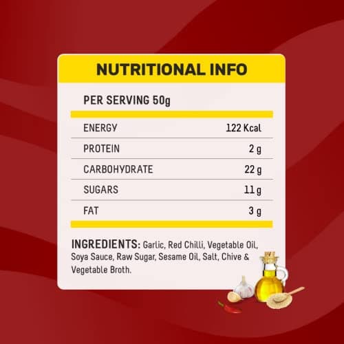 MasterChow Sweet & Spicy Stir Fry Cooking Sauce - 220 gm | Medium Spicy | Serves 4-5 Meals | Delhi Belly Sauce — image 2