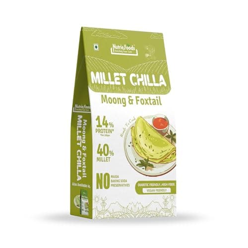 Nutriefoods Instant Millet Dosa Premix, 0% Maida, 0% Besan, Made with Millets, Kid Friendly, High in Protein (7 in 1 Millet Dosa, 400, gram) — image 7