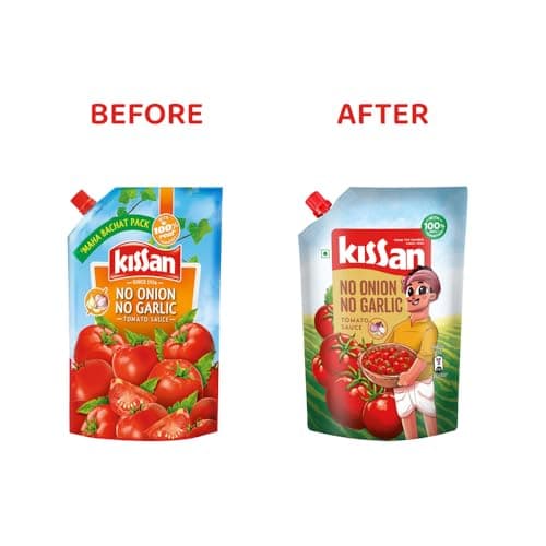 Kissan No-Onion No-Garlic Tomato Sauce, 850g / 900g / 950g (Weight May Vary) — image 7
