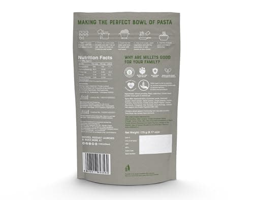 Millet Bank All Pasta Combo | No Preservatives, No Artificial Colors or Flavours | ZERO Maida | 175g | Made with Millets and Whole Wheat | Baby Friendly Pasta Flavor Combo 4 nos — image 5