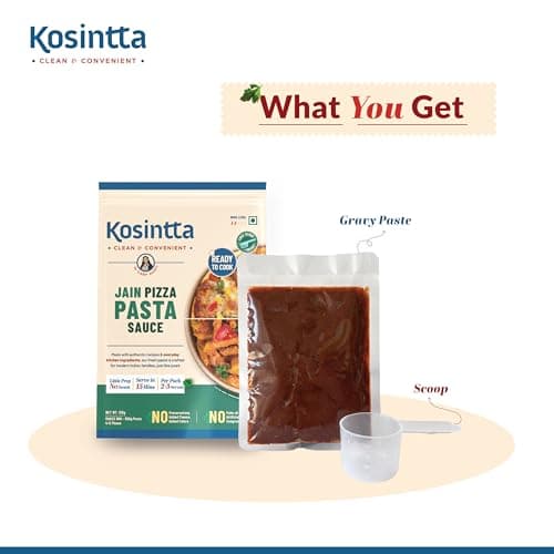Kosintta Jain Pizza Pasta Sauce 150g | No Onion No Garlic | Authentic Italian Taste | Ready to Use Cooking Sauce | Perfect for Pizza Pasta & Snacks | Rich Flavor | Jain Friendly | Healthy & Tasty Sauce — image 7