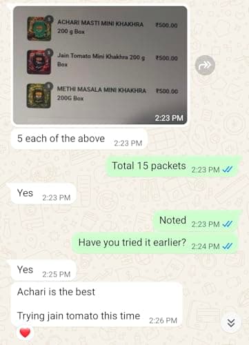India's Best Brand Rosto Achari Masti Mini Khakhra, Roasted, No Palm Oil, No Artificial Colour, No Onion No Garlic, 200 g (Pack of 2) Total 400g — image 5