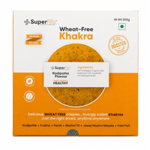 Superfills Pudina Khakhra 200g - Gluten-Free Healthy Khakra Snack — image 8