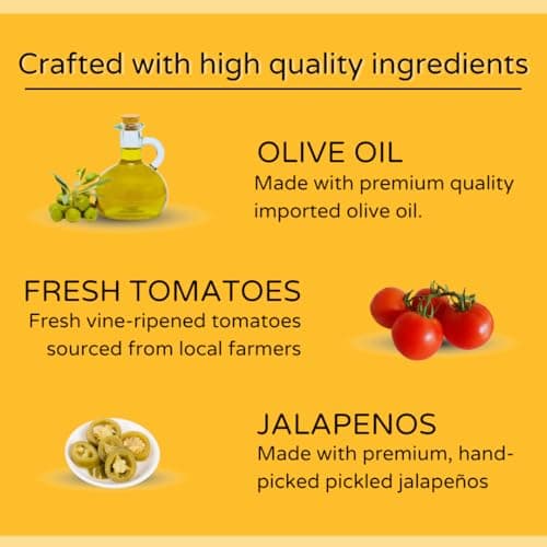 The Gourmet Jar Fresh Tomato Salsa 190g| 100% Natural, No Preservatives, No Artificial Colors, No Artificial Flavours| Vegan| Keto-friendly| Mexican Salsa| Made with Real Tomatoes| Fresh, Herby, Tangy| Enjoy it with Nachos, Tacos, Burrito Bowls & Chips| Pack of 1 — image 4