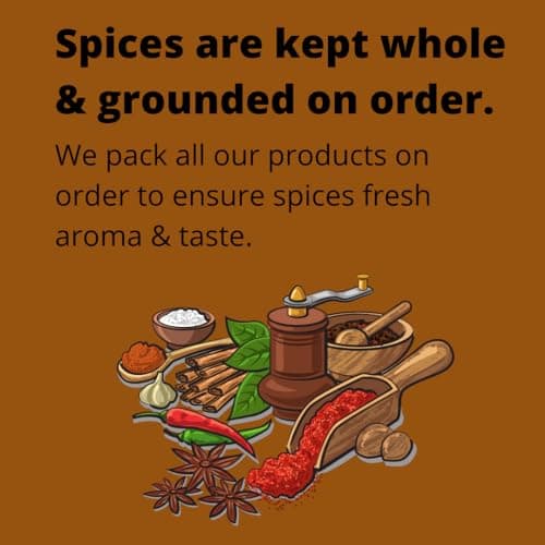 Indiana Organic Sandwich Masala Powder - 150 Gram, Freshly Ground Packed on Order | No Onion & Garlic. — image 4