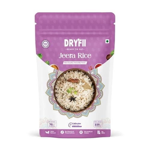 Dryfii Ready-to-Eat Instant | Jain Palak Paneer & Jeera Rice | Pure Veg | Freeze Dried | No Onion, No Garlic | Rehydrated Weight 455 g — image 4