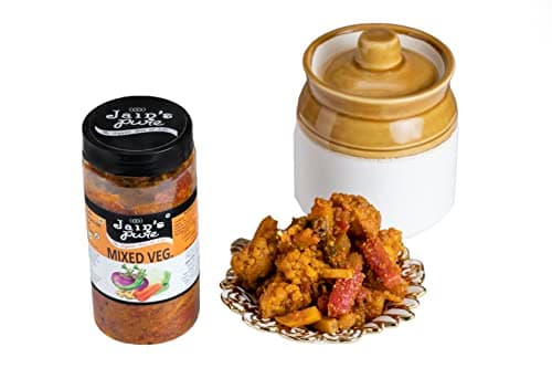 JAIN'S PURE MIXED VEGETABLE ACHAR, 400 GM — image 2