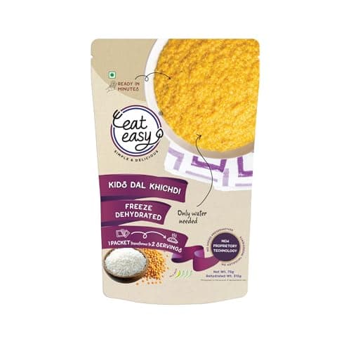 Eat Easy Ready to Eat Kids Dal Khichdi- 75g (Pack of 2) No Preservatives — image 6