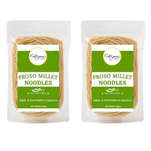 Millet Me by Kuizeens Gluten-Free Proso Noodles - 110g (Pack of 2) | Protein & Fiber-Rich | Easy-to-Make | Rich in Nutrients | No MSG | No Preservatives | Low Glycemic | Vegan & Wholesome | Easy to Digest Healthy Noodles | Jain | No Onion & Garlic | Ready in Minutes — image 3
